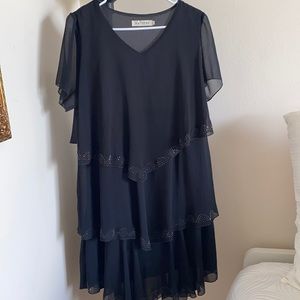 Black special occasion dress Size Large